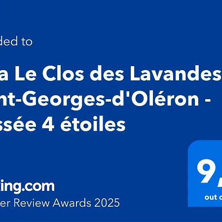 别墅 Le Clos Des Lavandes - - Classee 4 Etoiles 奥雷龙圣乔治